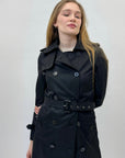 Giacca trench lunga