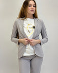 BLAZER BASIC CON COLLETTO
