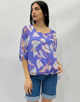 Maglia taglia comoda con nodo