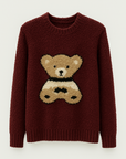 Maglione teddy soft peluche - misto lana alpaca