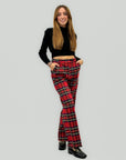Pantaloni a quadri scozzesi tartan - Made in Italy
