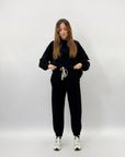 Completo premium in cotone felpa e pantaloni