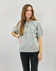 Maglione con paillettes
