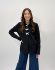 Camicia con fiocchi