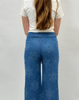 T-shirt petite con fiore