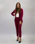 Blazer morbido effetto tailoring