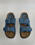Sandali in denim alti Murano