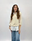 Maglia con camicia