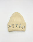Cappello morbido con gioielli