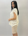 Maglia leggera con scollo a V