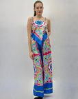 Set top e pantaloni con stampa