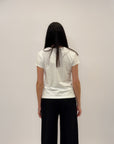 T-shirt in cotone con orsetto