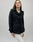 Giacca trench corta