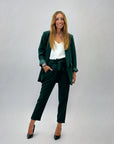 Completo giacca e pantalone con fiocco