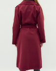 Cappotto doppiopetto con cintura – Eleganza senza tempo