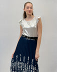 Maglia effetto metallizzato