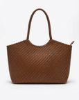 Borsa a spalla intrecciata
