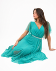 Abito Federica - In tulle con cintura gioiello