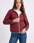 Giacca a Vento Leggera con Zip Double Face