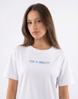 T-shirt “Hai 5 minuti?” 100% cotone