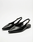 Slingback Eleganti a Punta con Cinturino Regolabile