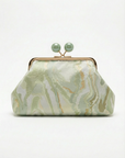 Borsa Clutch elegante con chiusura gioiello
