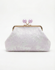 Borsa Clutch elegante con chiusura gioiello