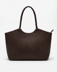Borsa a spalla intrecciata