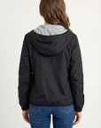Giacca a Vento Leggera con Zip Double Face