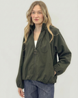 Giacca Bomber Oversize "Cloud" – Light Tech Fabric