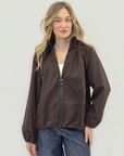 Giacca Bomber Oversize "Cloud" – Light Tech Fabric