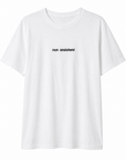T-shirt con stampa “Non ansiatemi”