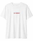 T-shirt con stampa “Non ansiatemi”