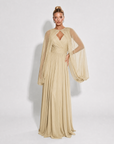 Coprispalle Elegante in Tulle con Maniche Ampie