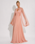 Coprispalle Elegante in Tulle con Maniche Ampie