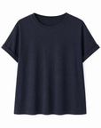 T-shirt Basic Donna in Cotone a Manica Corta