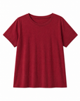 T-shirt Basic Donna in Cotone a Manica Corta