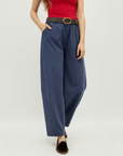 Pantalone Balloon Vita Alta