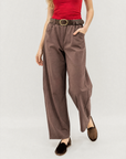 Pantalone Balloon Vita Alta