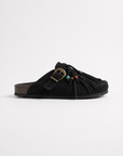 Sabot Marrone con Frange e Fibbia Western