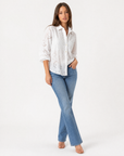 Camicia Bianca Sangallo con Ricami Traforati