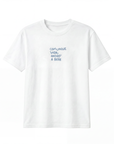 T-shirt “Comunque vada, andrò a bere” 100% cotone