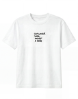 T-shirt “Comunque vada, andrò a bere” 100% cotone
