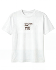 T-shirt “Comunque vada, andrò a bere” 100% cotone
