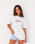 T-shirt “Come va? Tutto mare” 100% cotone