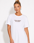 T-shirt “Sono peggio delle assenze” 100% cotone