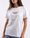 T-shirt “Pensati in ferie” 100% cotone