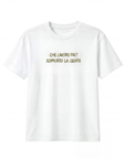 T-shirt “Che lavoro fai? Sopporto la gente” 100% cotone