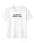 T-shirt “Che lavoro fai? Sopporto la gente” 100% cotone