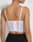 Corsetto con Coppe Strutturate e Stecche